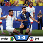 Brazil Tops Group C After 3-0 Win Over Haiti