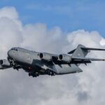 US Air Force C-17A Globemaster Lands in Moscow